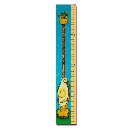 Trademark Fine Art 6 Foot Growth Chart-'Gauge the Giraffe' by Sylvia Masek, 8x48 SM0009-C848GG